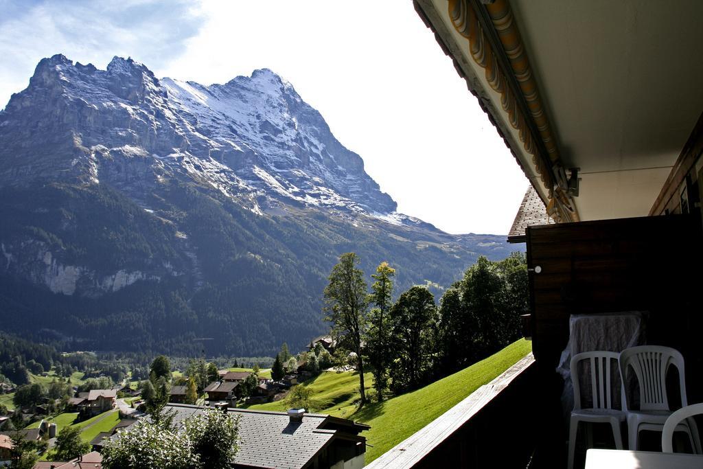 Ferienwohnung Chalet zur Höhe Grindelwald Exterior foto