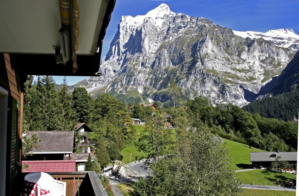 Ferienwohnung Chalet zur Höhe Grindelwald Exterior foto